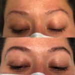 Before and After Henna Brows